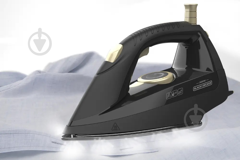 Утюг с парогенератором Black+Decker BXSS2400E - фото 3 Утюг с парогенератором Black+Decker BXSS2400E - фото 3