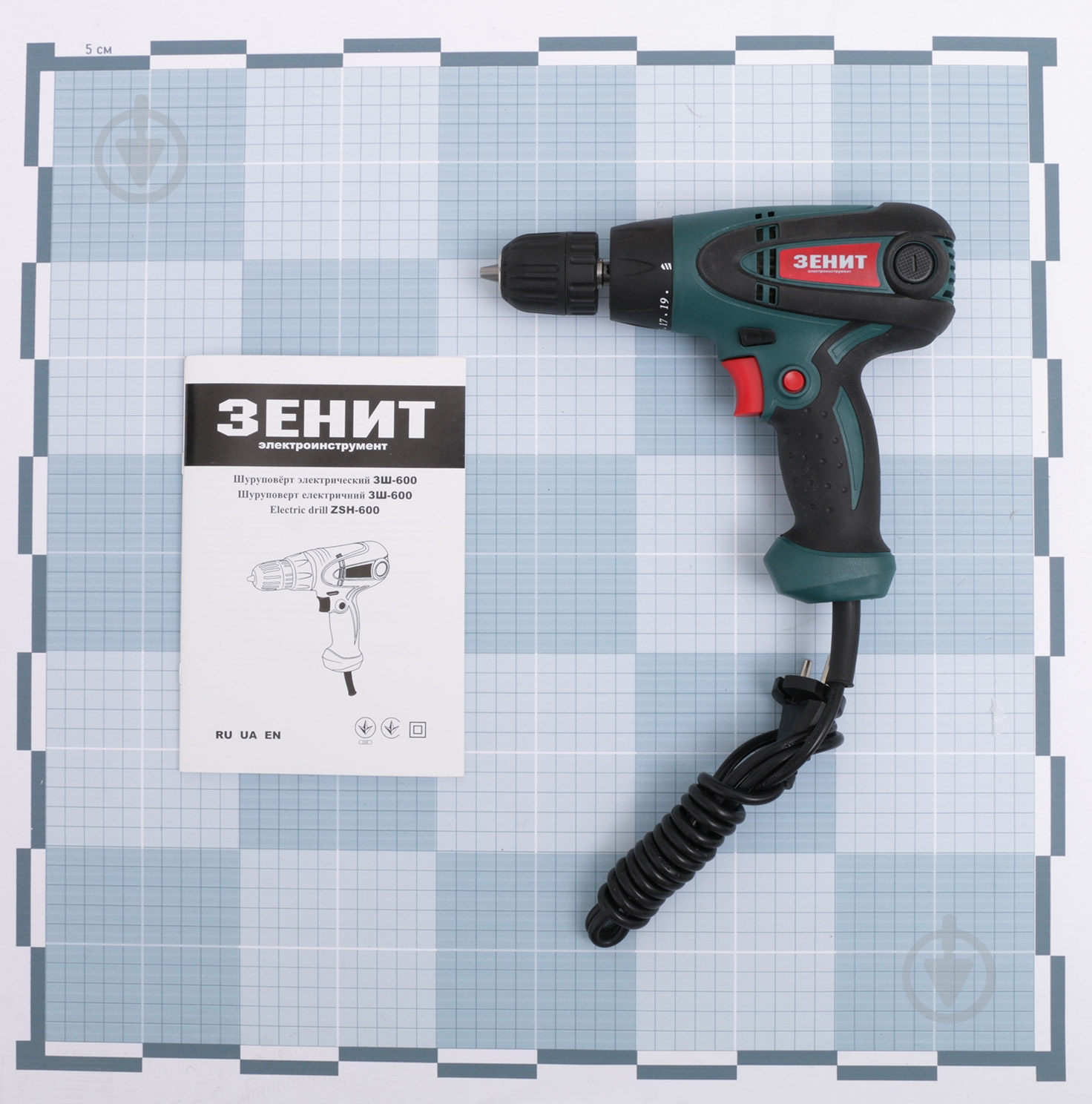 Шуруповерт мережевий Зеніт ЗШ-600 840552 - фото 3 Шуруповерт мережевий Зеніт ЗШ-600 840552 - фото 3
