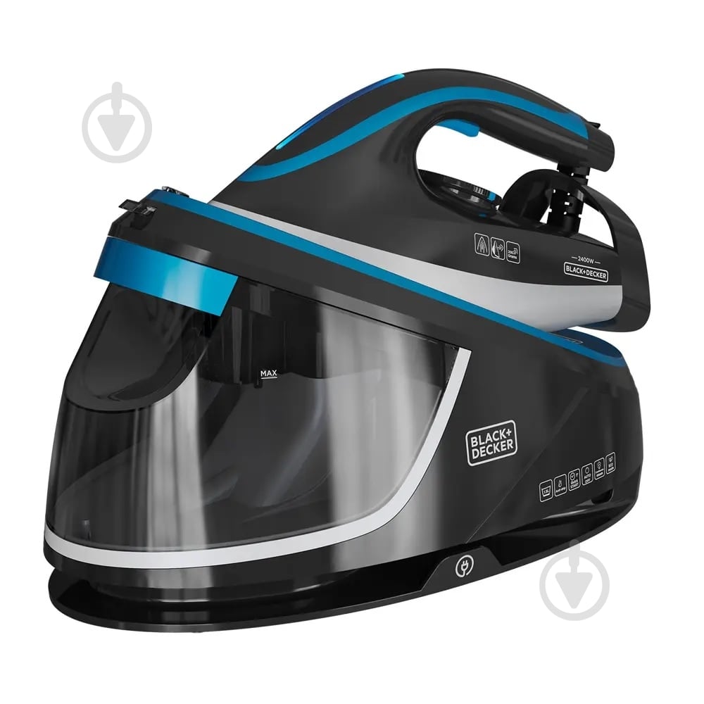 Утюг с парогенератором Black+Decker BXSS2401E - фото 1