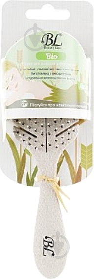 Щітка для волосся Beauty Line Beauty Line Bio 417003 бежевий - фото 1 Щітка для волосся Beauty Line Beauty Line Bio 417003 бежевий - фото 1
