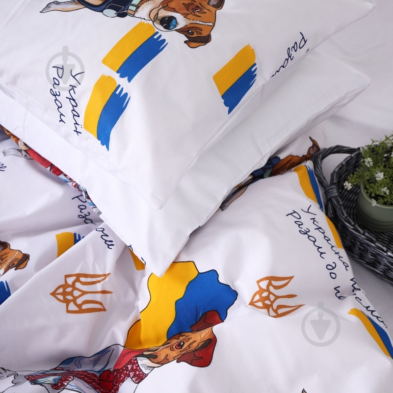 Наволочка бязь 17-0595 Пес Патрон 40x60 см мульті MirSon - фото 2 Наволочка бязь 17-0595 Пес Патрон 40x60 см мульті MirSon - фото 2