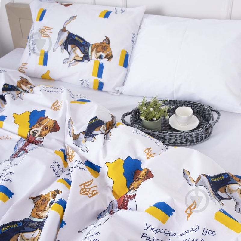 Наволочка бязь 17-0595 Пес Патрон 40x60 см мульті MirSon - фото 4 Наволочка бязь 17-0595 Пес Патрон 40x60 см мульті MirSon - фото 4