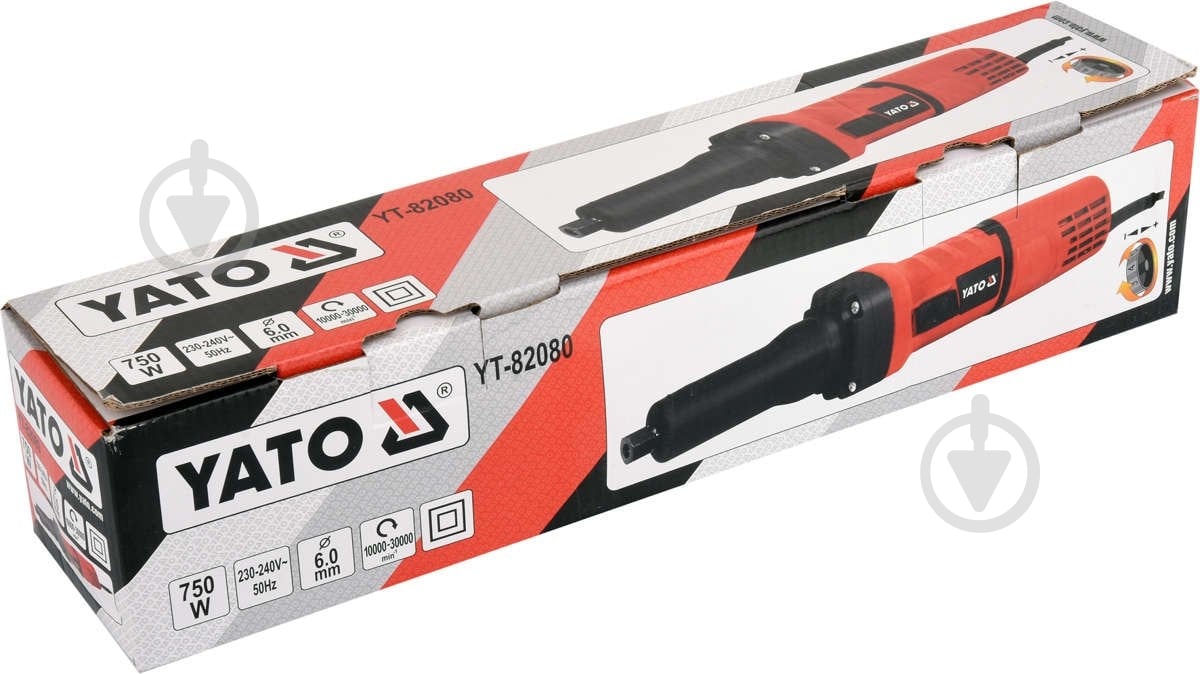 ヤエマ品です ᐉ Пряма шліфмашина YATO YT-82080 • Краща ціна в Києві, Україні