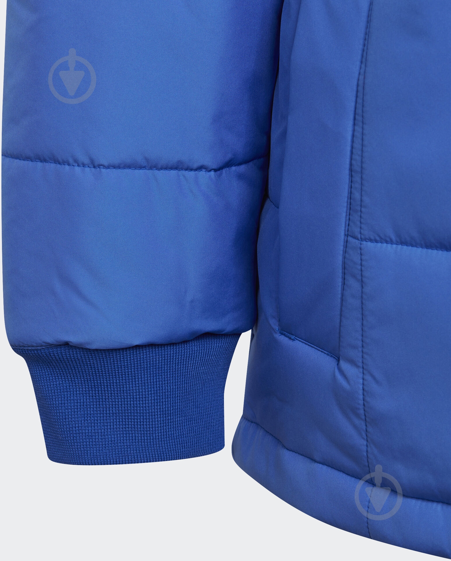 Куртка зимняя Adidas YK J PADDING GG3718 голубая - фото 4