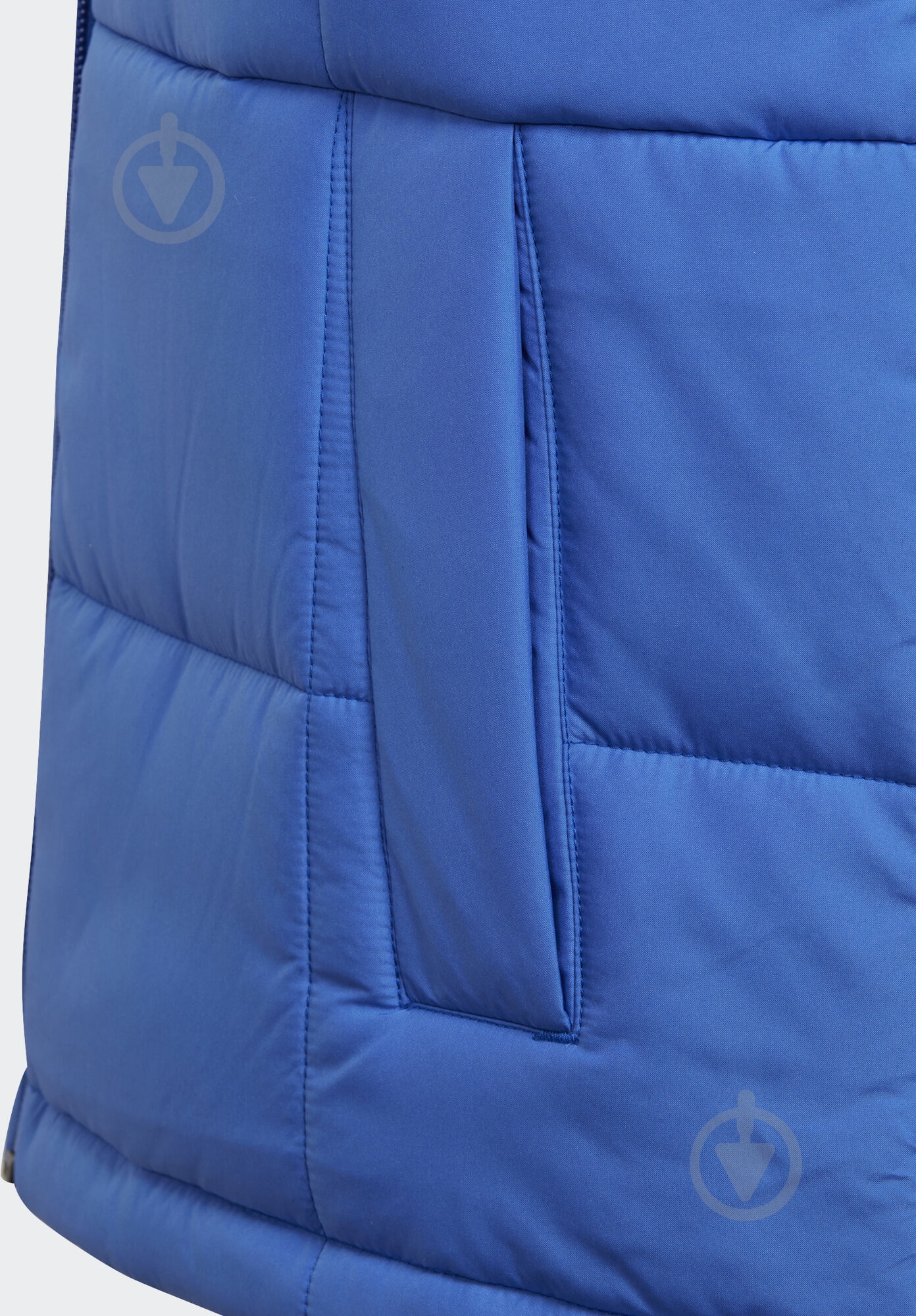 Куртка зимняя Adidas YK J PADDING GG3718 голубая - фото 5