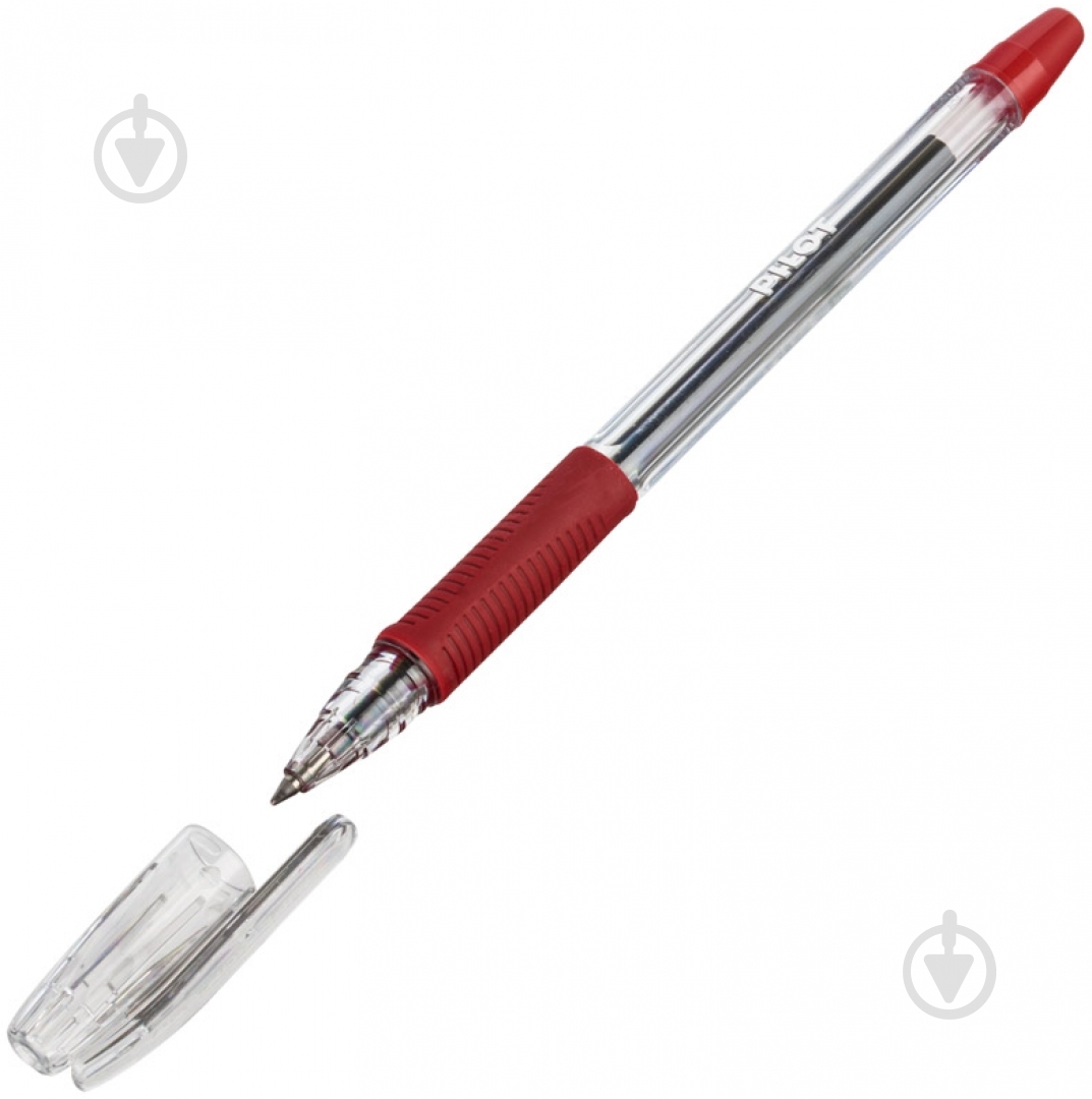 Ручка шариковая Pilot BPP-GPL-F-R красная - фото 2 Ручка шариковая Pilot BPP-GPL-F-R красная - фото 2