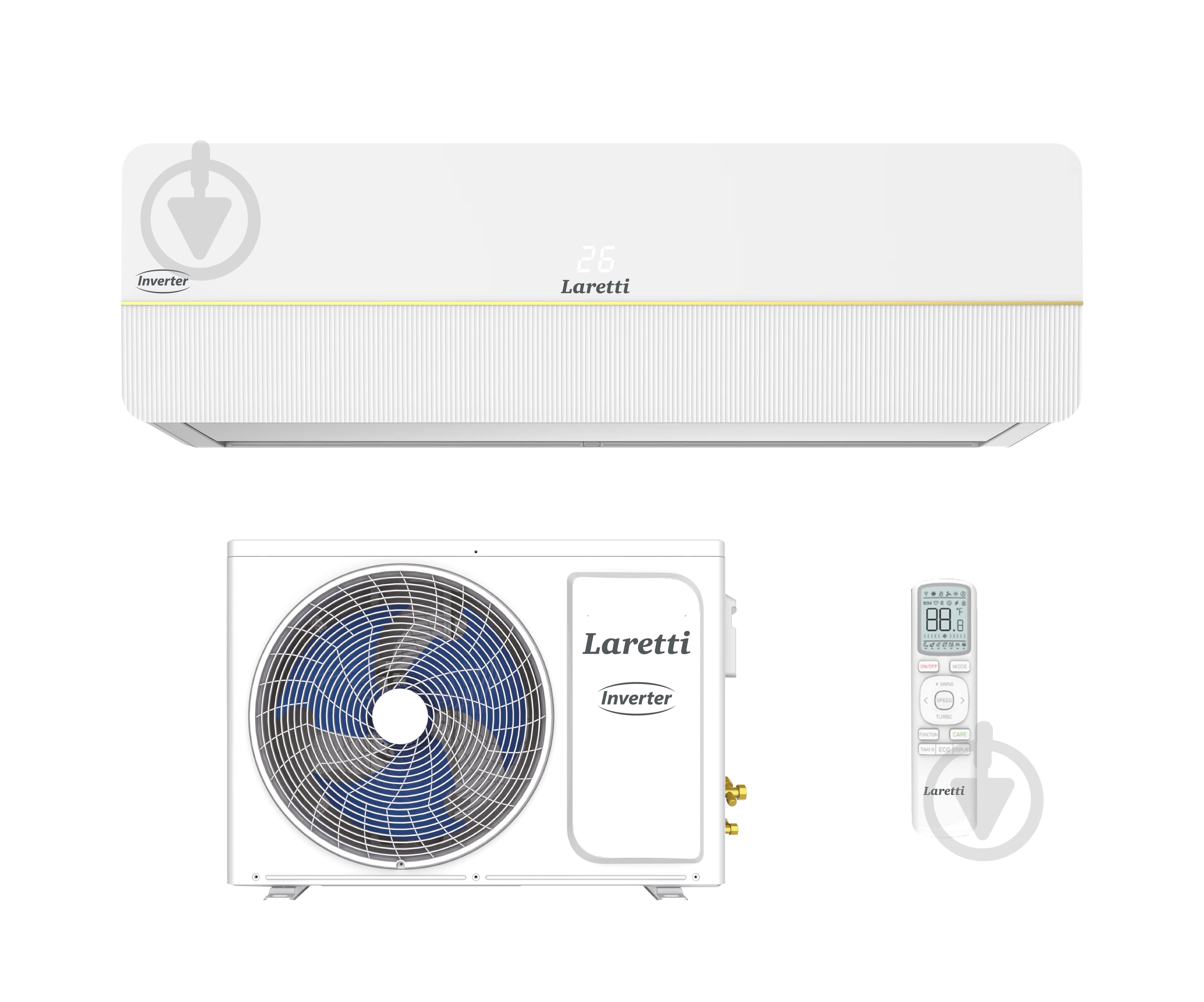 Кондиціонер Laretti LR-09WF Gold Line (інв./ 09K) - фото 1