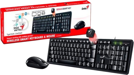 Клавиатура Genius Smart KM-8200 WL - фото 1 Клавиатура Genius Smart KM-8200 WL - фото 1