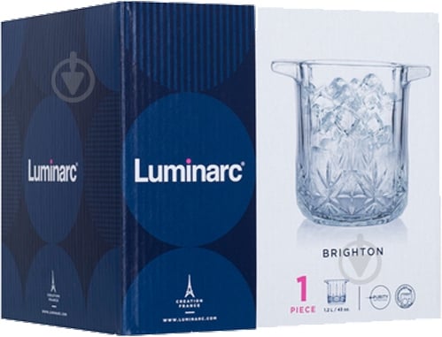 Ведро для льда Luminarc Brighton 14,5 см P6011 - фото 2