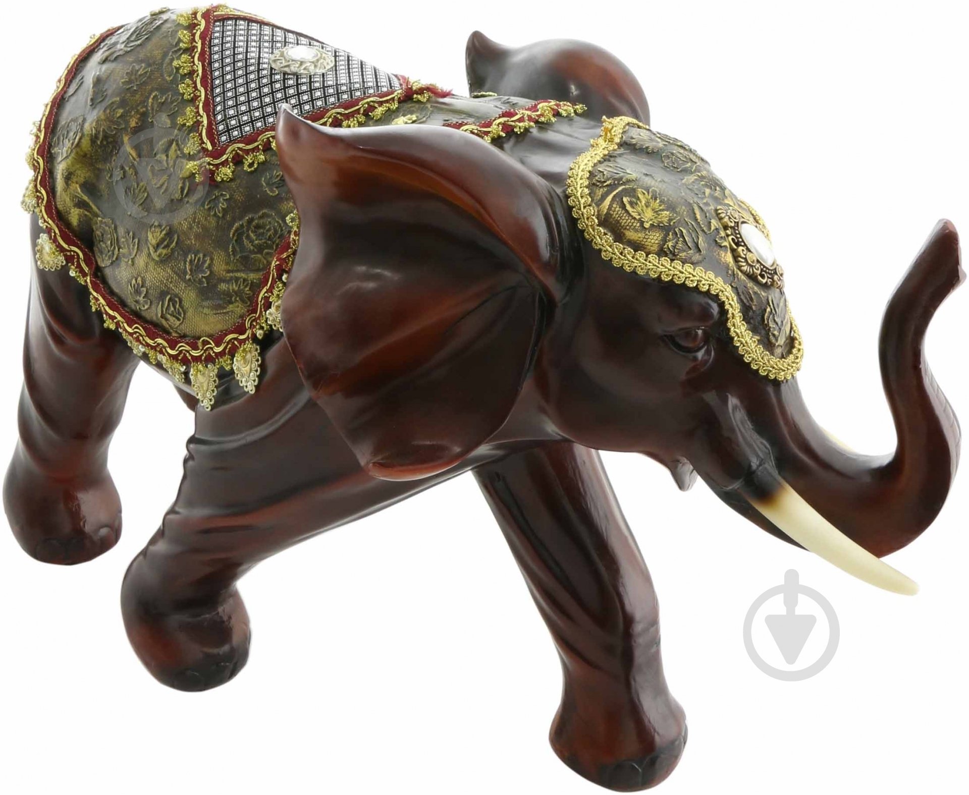 Фігурка слон індійський A0528M 37х25 см золотий - фото 1 Фігурка слон індійський A0528M 37х25 см золотий - фото 1