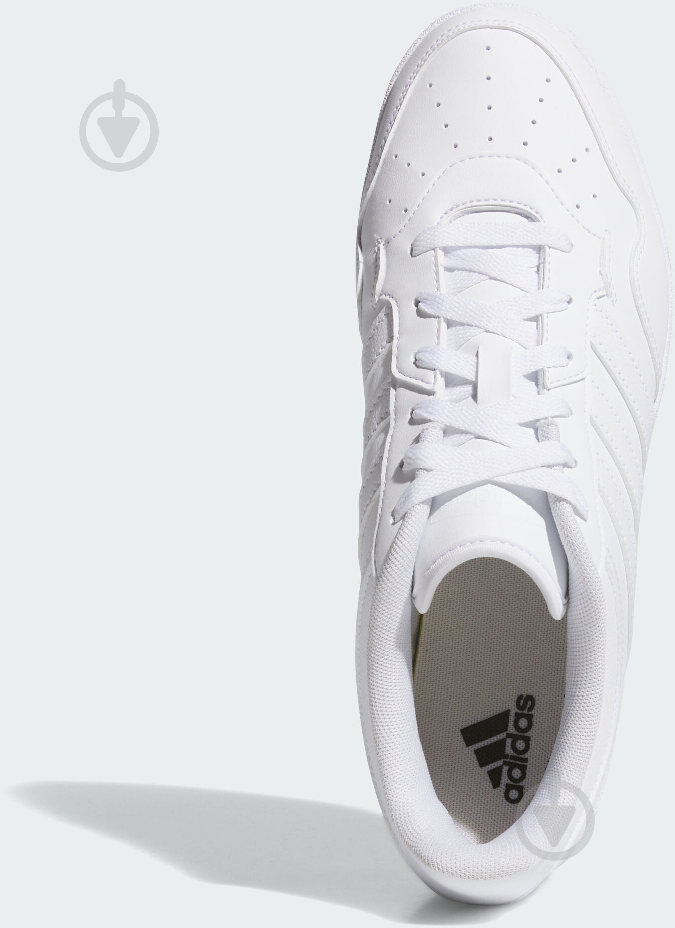 Кросівки чоловічі демісезонні Adidas HOOPS 4.0 JH6141 р.41 1/3 білі - фото 6 Кросівки чоловічі демісезонні Adidas HOOPS 4.0 JH6141 р.41 1/3 білі - фото 6