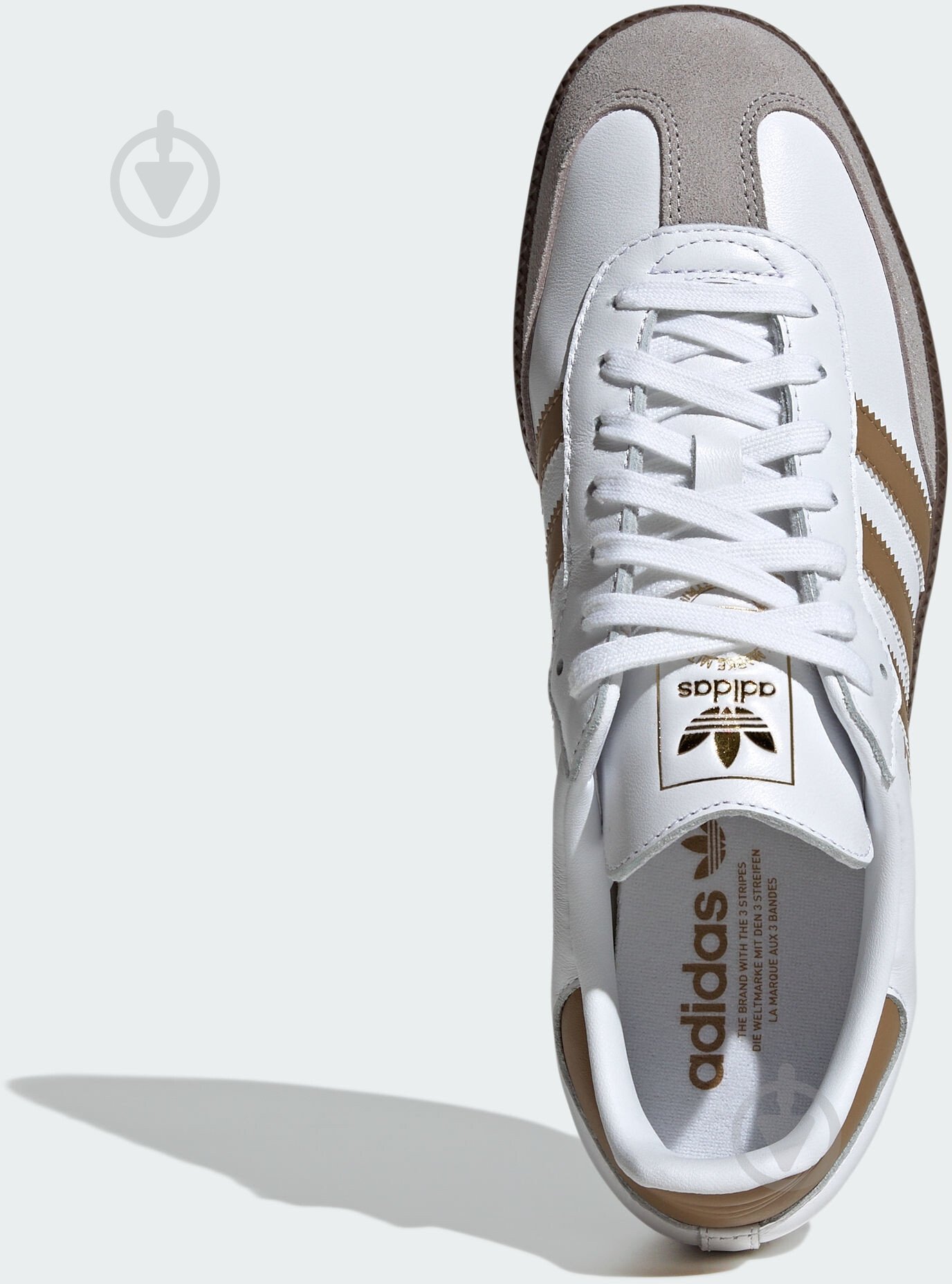 Кросівки чоловічі демісезонні Adidas SAMBA OG JH8796 р.41 1/3 білі - фото 5 Кросівки чоловічі демісезонні Adidas SAMBA OG JH8796 р.41 1/3 білі - фото 5