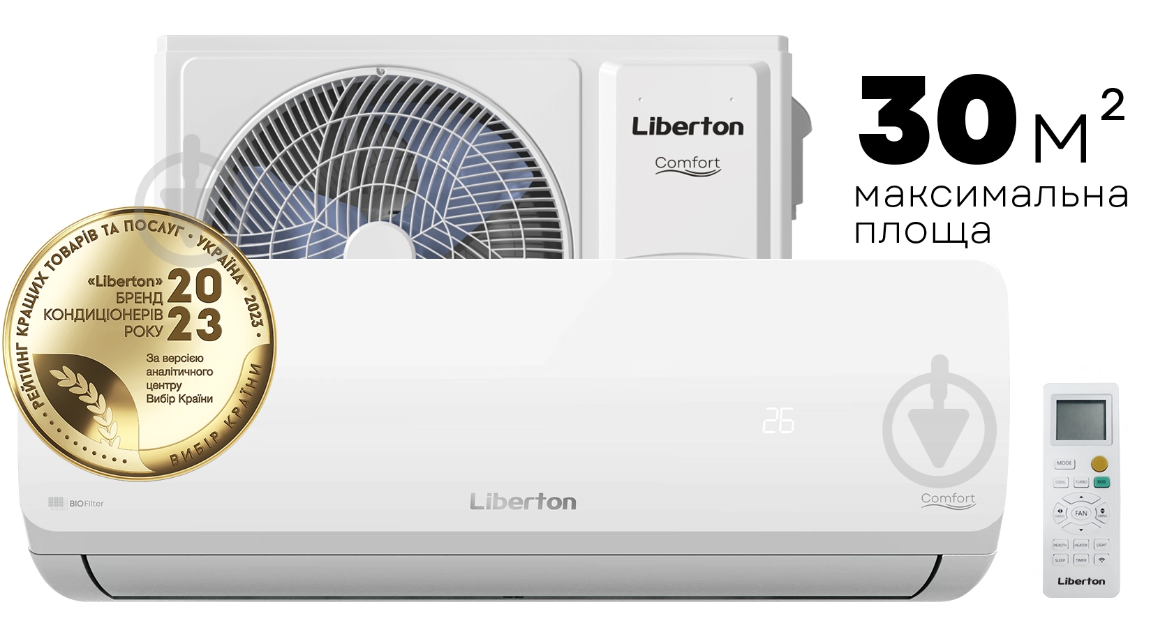 Кондиционер Liberton LAC-09JP - фото 1