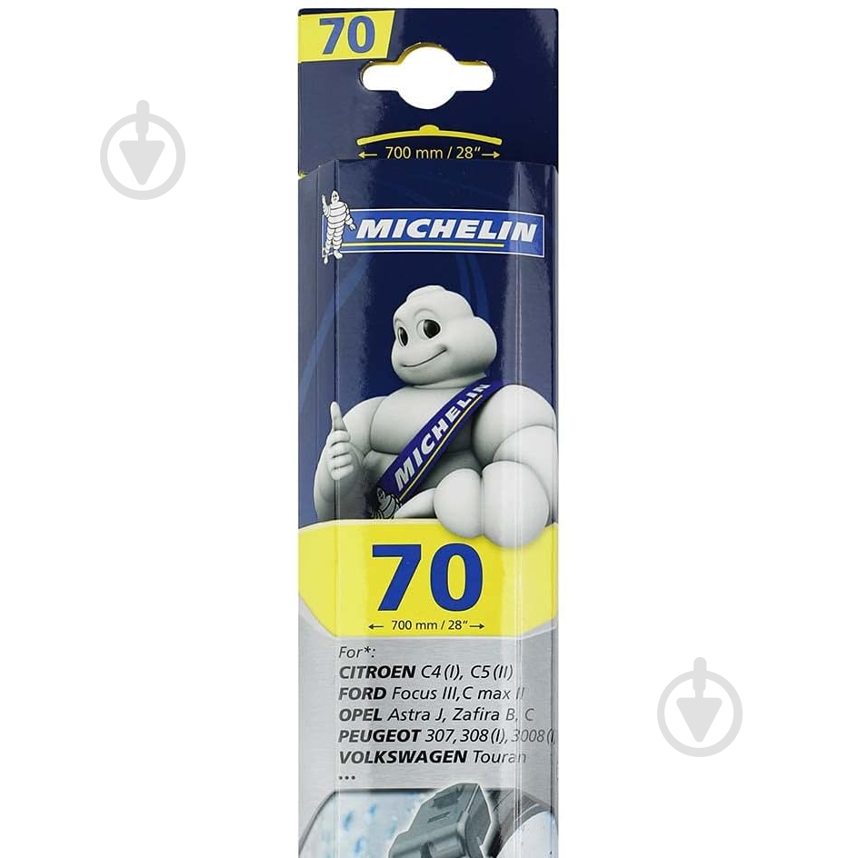 Щетка стеклоочистителя Michelin Total Performance Flat 700 мм 1 шт. - фото 3