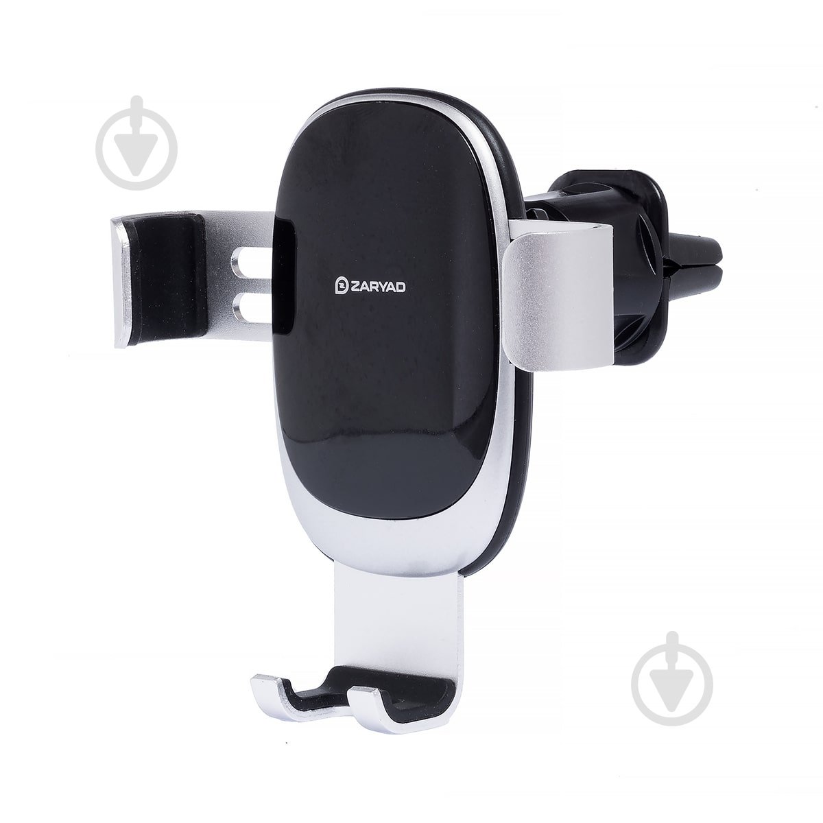 Держатель для мобильного телефона гравитационный Zaryad Z-20 черный с серебристым - фото 1 Держатель для мобильного телефона гравитационный Zaryad Z-20 черный с серебристым - фото 1