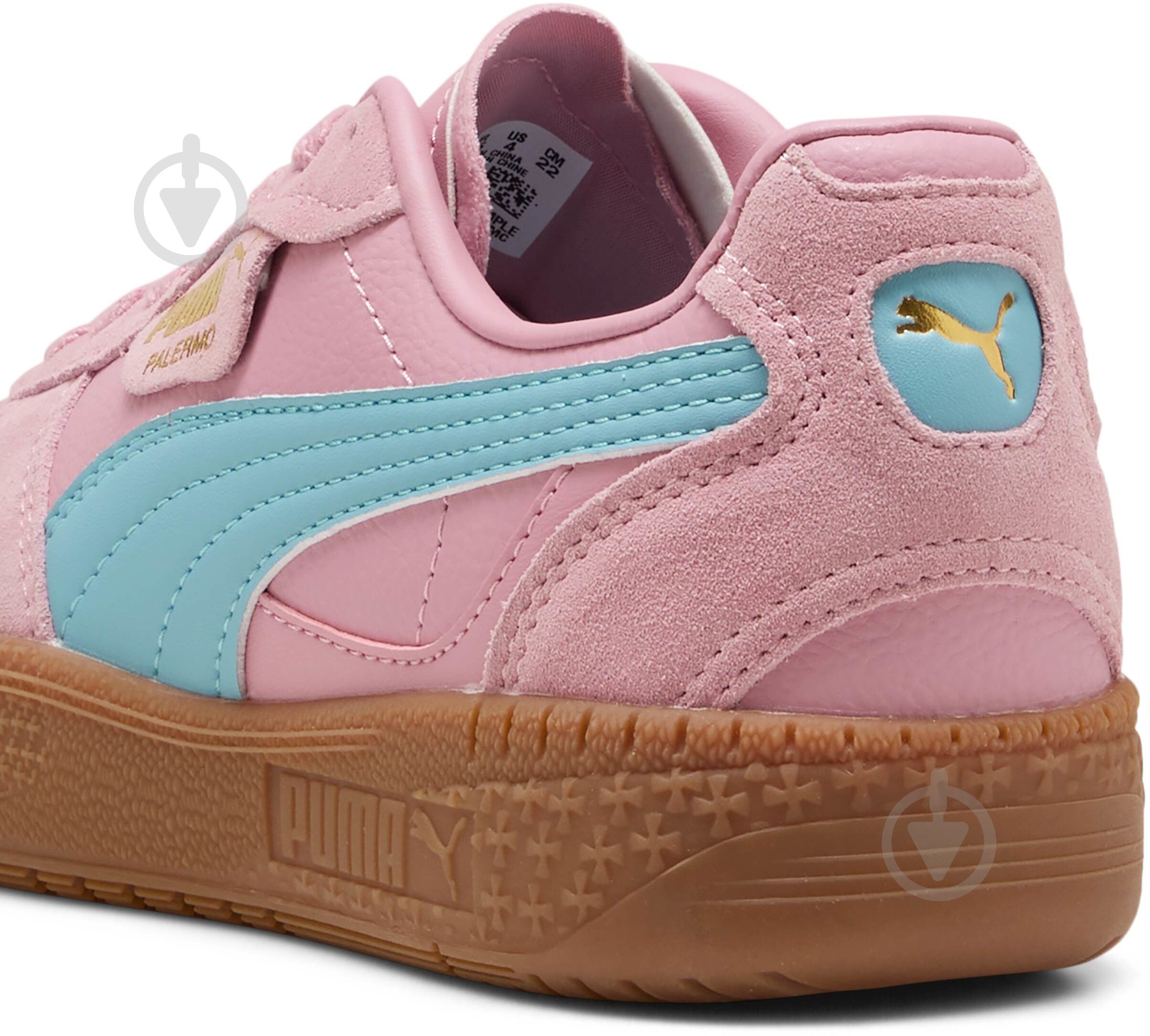 Кроссовки для девочек Puma Palermo Moda Jr 39885511 р.37,5 розовые - фото 4 Кроссовки для девочек Puma Palermo Moda Jr 39885511 р.37,5 розовые - фото 4