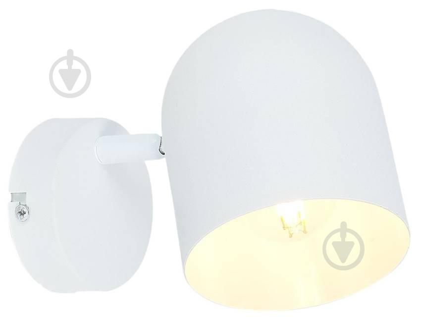 Бра Candellux AZURO 1x40 Вт E27 белый 91-63243 - фото 1