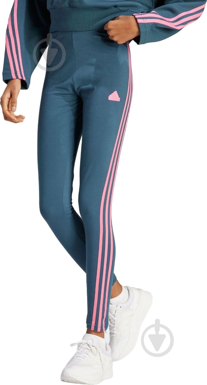 Лосины Adidas IM2518 р.XS бирюзовый - фото 1