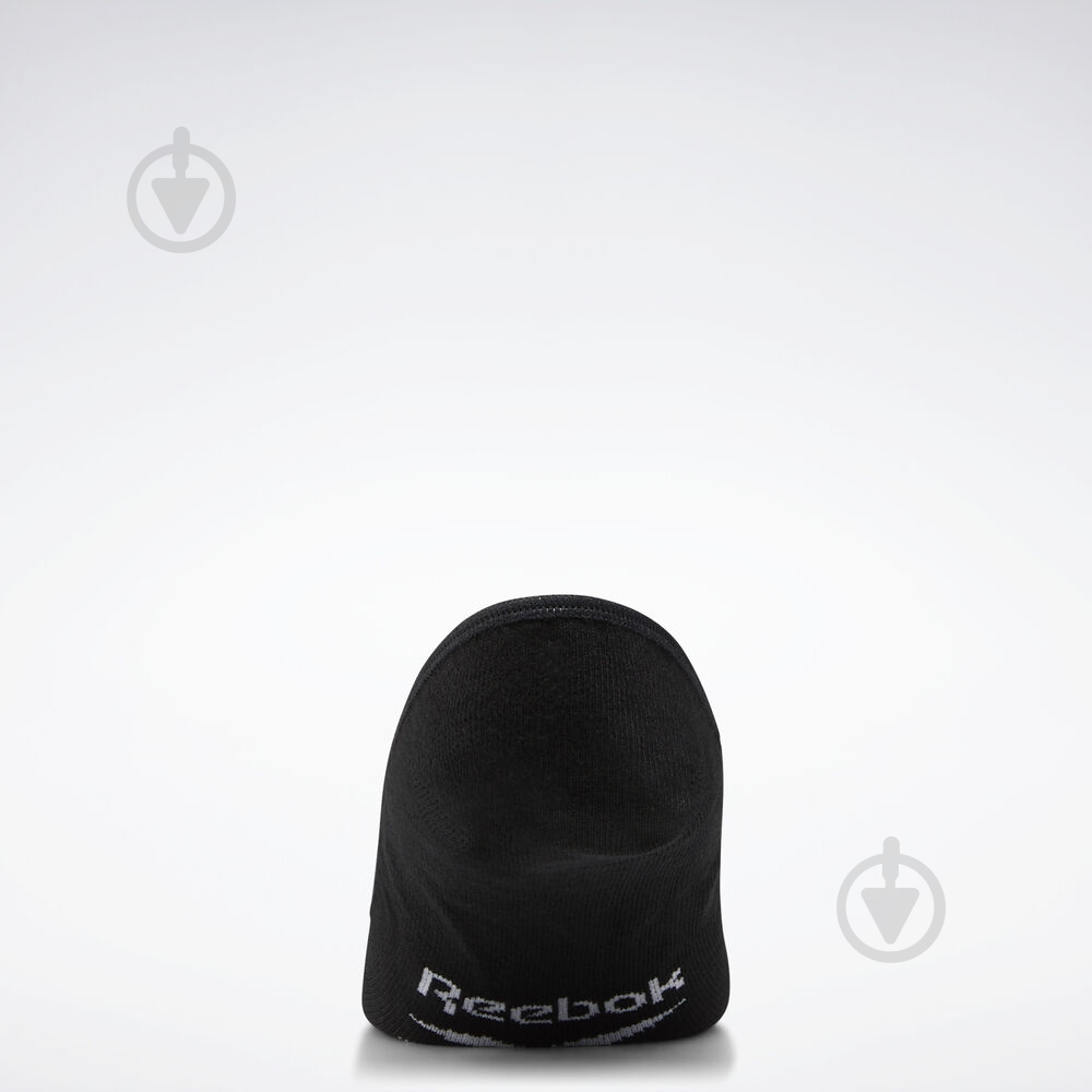Носки Reebok TE INVISIBLE SOCK FQ5313 р.S черный 3 шт. - фото 2