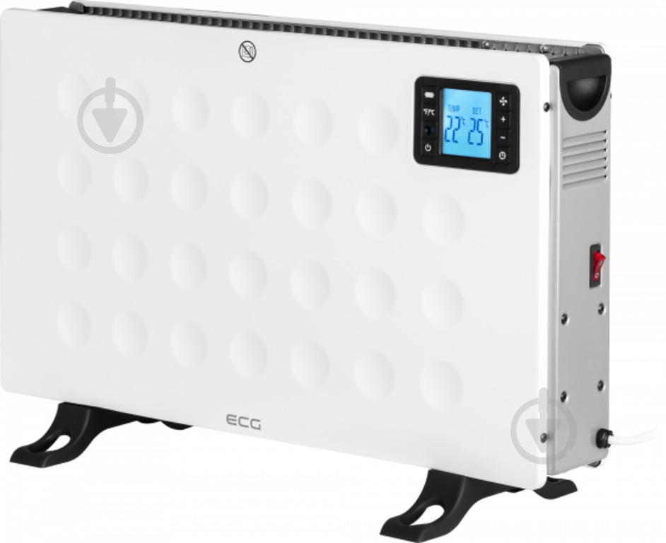 Конвектор электрический ECG TK 2080 DR White - фото 1 Конвектор электрический ECG TK 2080 DR White - фото 1