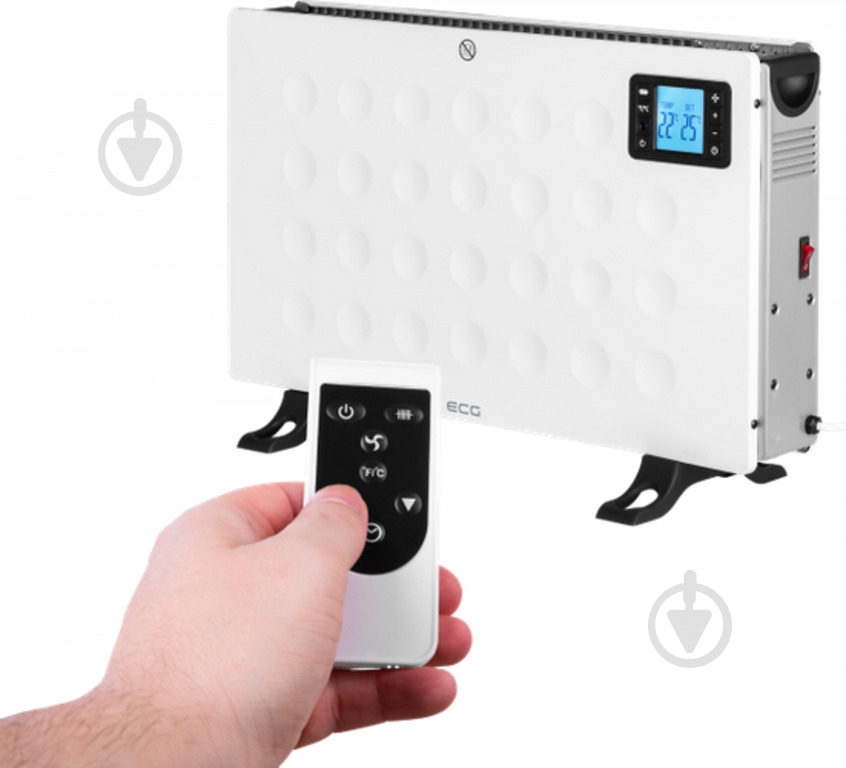 Конвектор электрический ECG TK 2080 DR White - фото 6 Конвектор электрический ECG TK 2080 DR White - фото 6