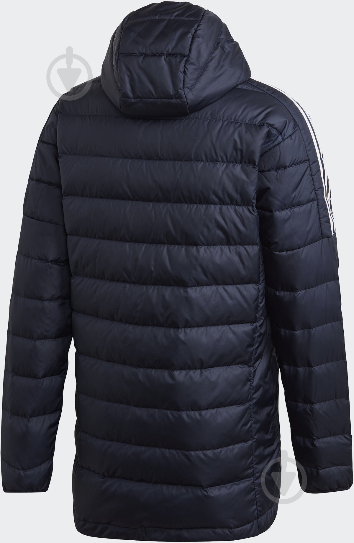 Куртка-парка чоловіча зимова Adidas ESS DOWN PARKA GH4605 р.XL чорна - фото 2 Куртка-парка чоловіча зимова Adidas ESS DOWN PARKA GH4605 р.XL чорна - фото 2