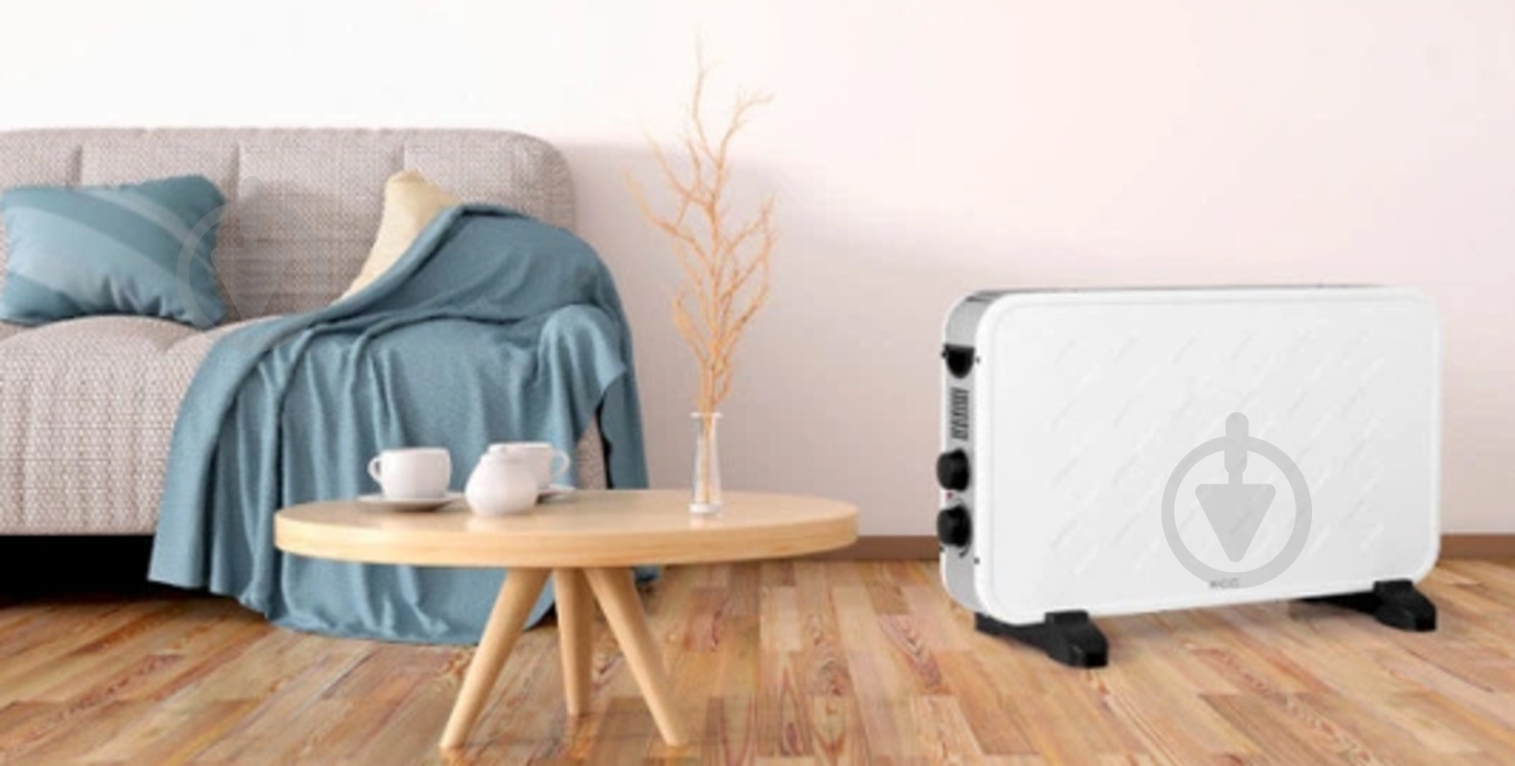 Конвектор электрический ECG TK 2070 White - фото 4