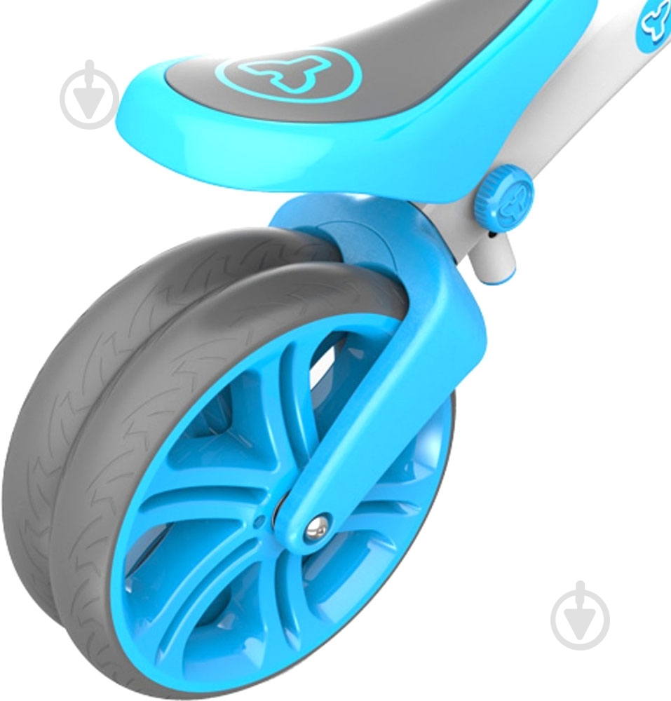 Беговел Yvolution Y Velo Junior синий 100522 - фото 3 Беговел Yvolution Y Velo Junior синий 100522 - фото 3
