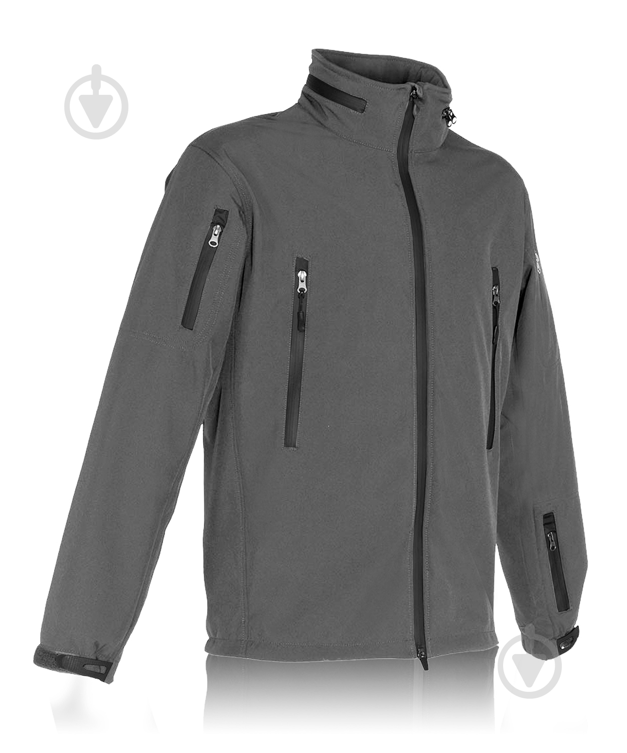 Куртка мужская демисезонная TORNADO Софтшел 42178-52-3 р.L серая - фото 4 Куртка мужская демисезонная TORNADO Софтшел 42178-52-3 р.L серая - фото 4