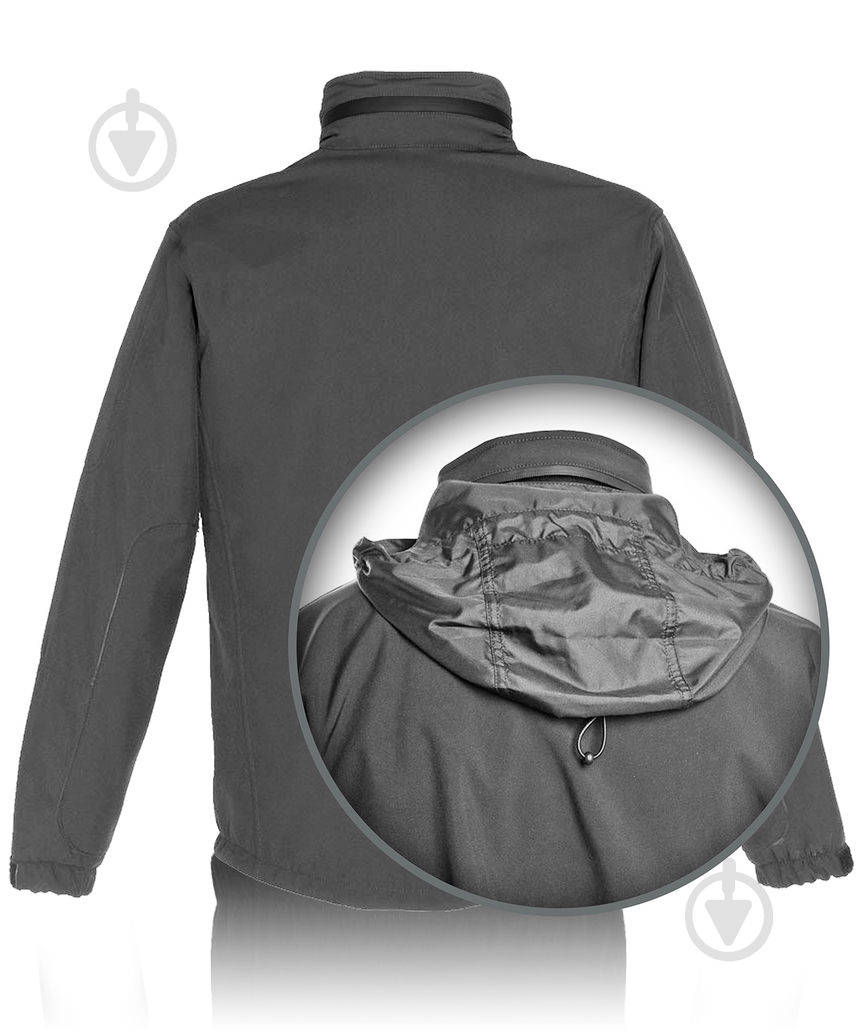 Куртка мужская демисезонная TORNADO Софтшел 42178-56-3 р.XL серая - фото 6