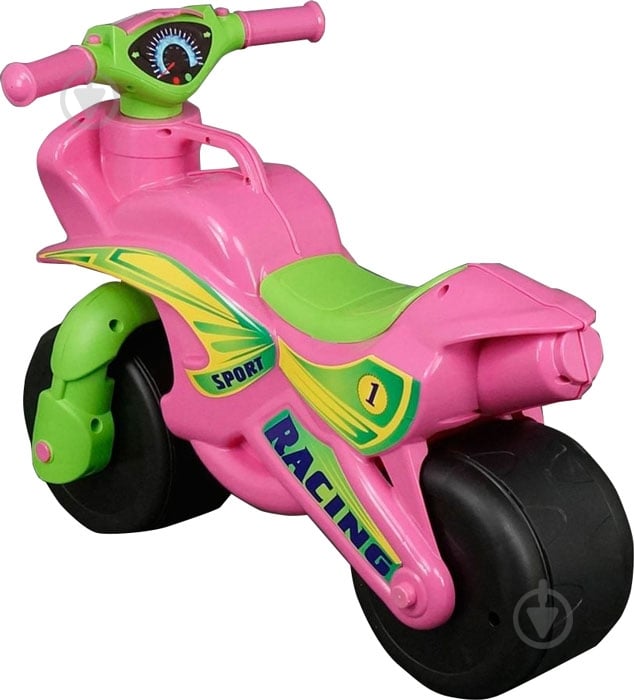 Чудомобиль Doloni Toys Мотобайк розовый 0139/3 - фото 2 Чудомобиль Doloni Toys Мотобайк розовый 0139/3 - фото 2