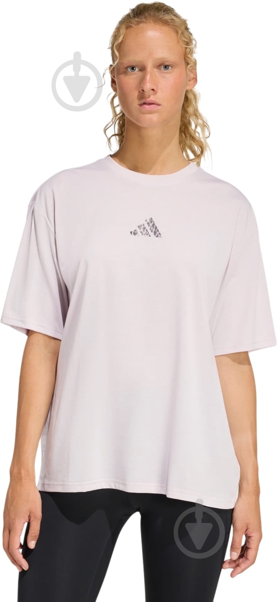 Футболка Adidas W ANML G T ICEPUR KB9419 р.S сірий - фото 1