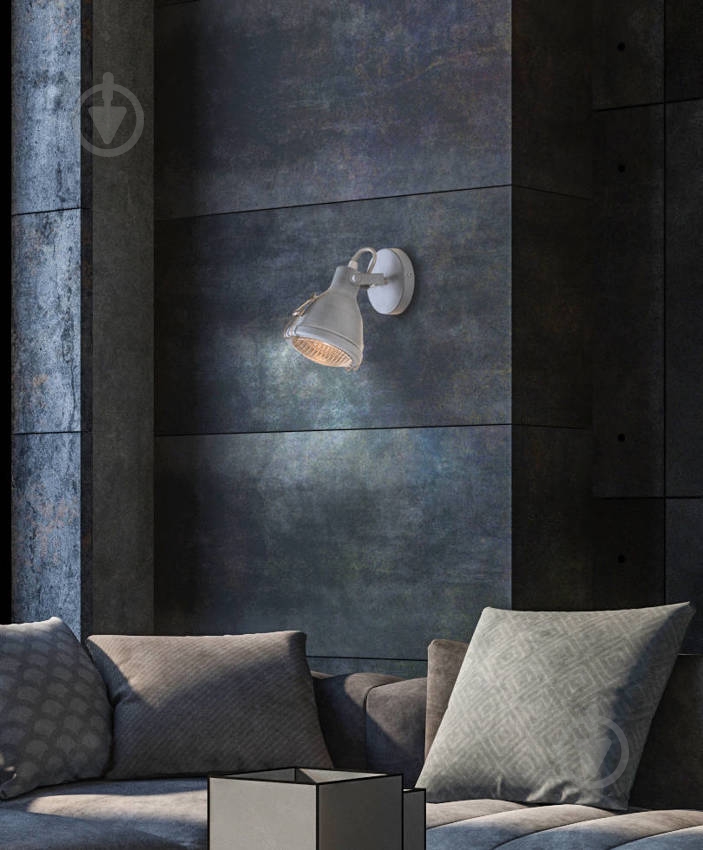 Бра Candellux CRODO 1xE14 серый 91-71101 - фото 5