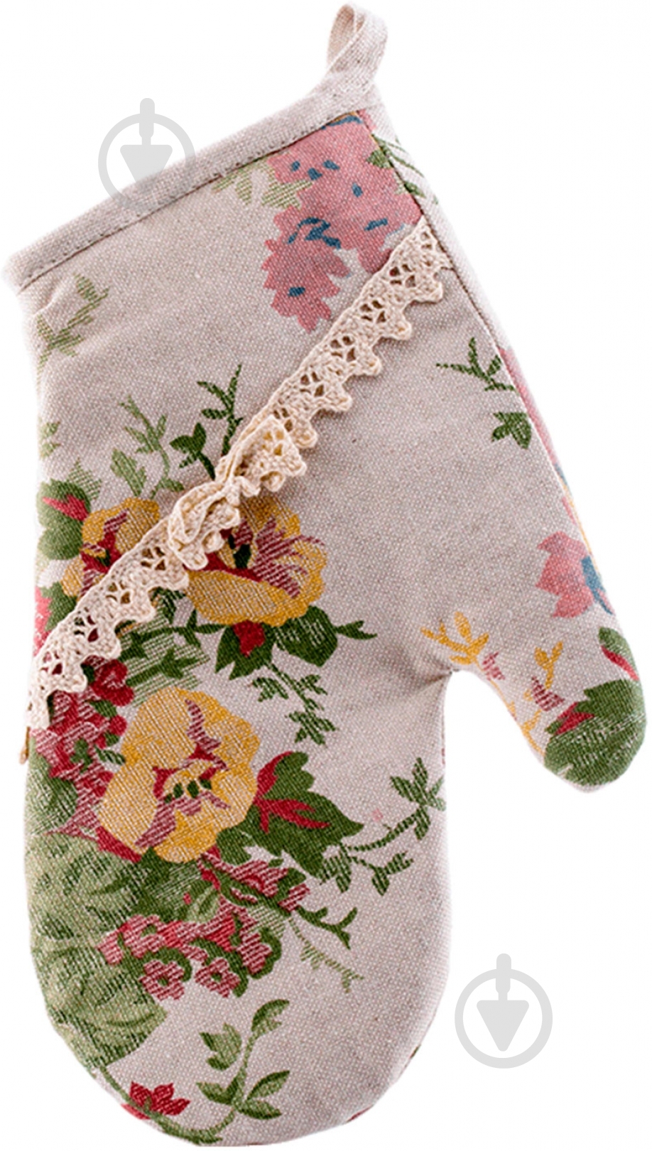 Прихватка-варежка Gobelin 13x28 см бежевый Прованс - фото 1
