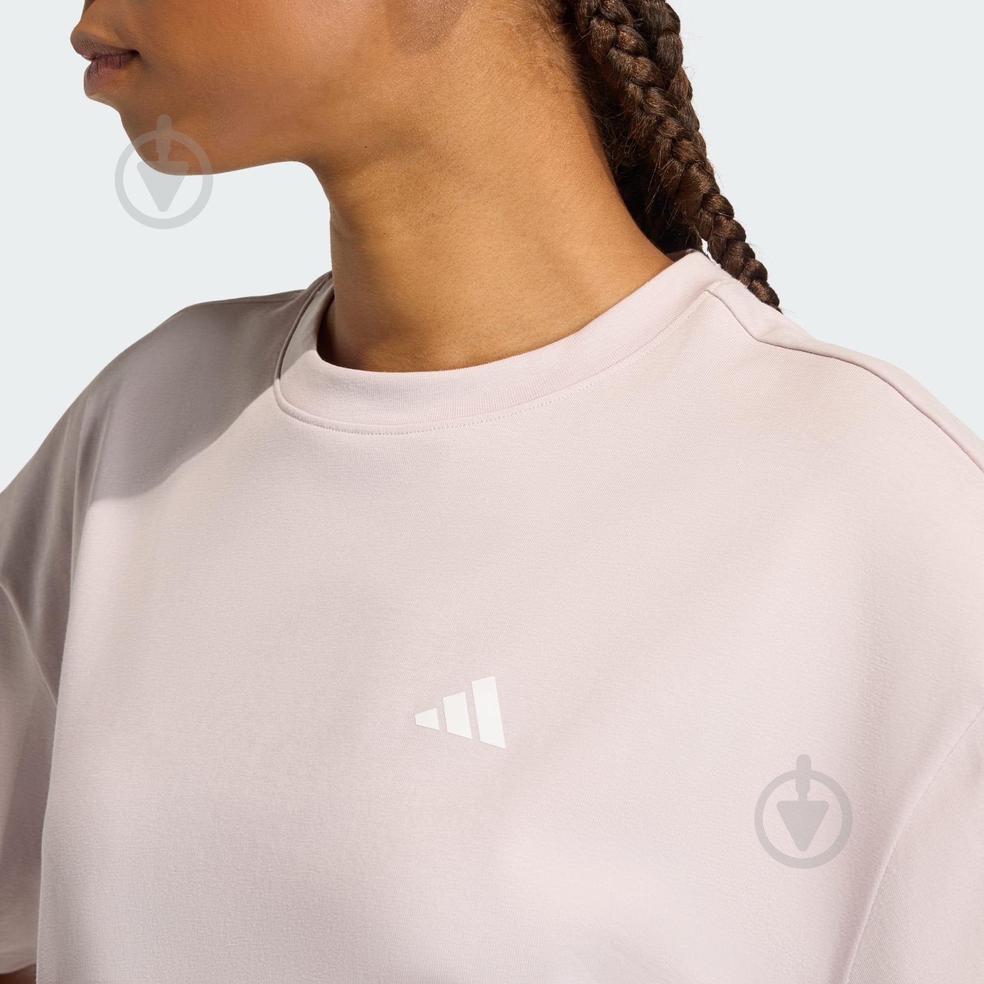 Футболка Adidas PWR ESS TEE ICEPUR KE8523 р.S фіолетовий - фото 2