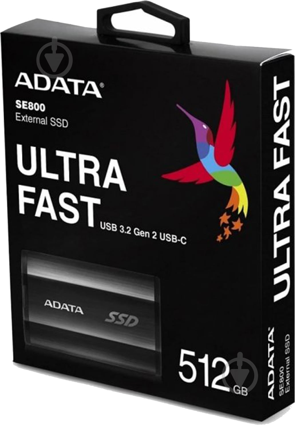 SSD-накопитель ADATA SE800 1000GB Portable USB Type-C (ASE800-1TU32G2-CBK) - фото 5 SSD-накопитель ADATA SE800 1000GB Portable USB Type-C (ASE800-1TU32G2-CBK) - фото 5