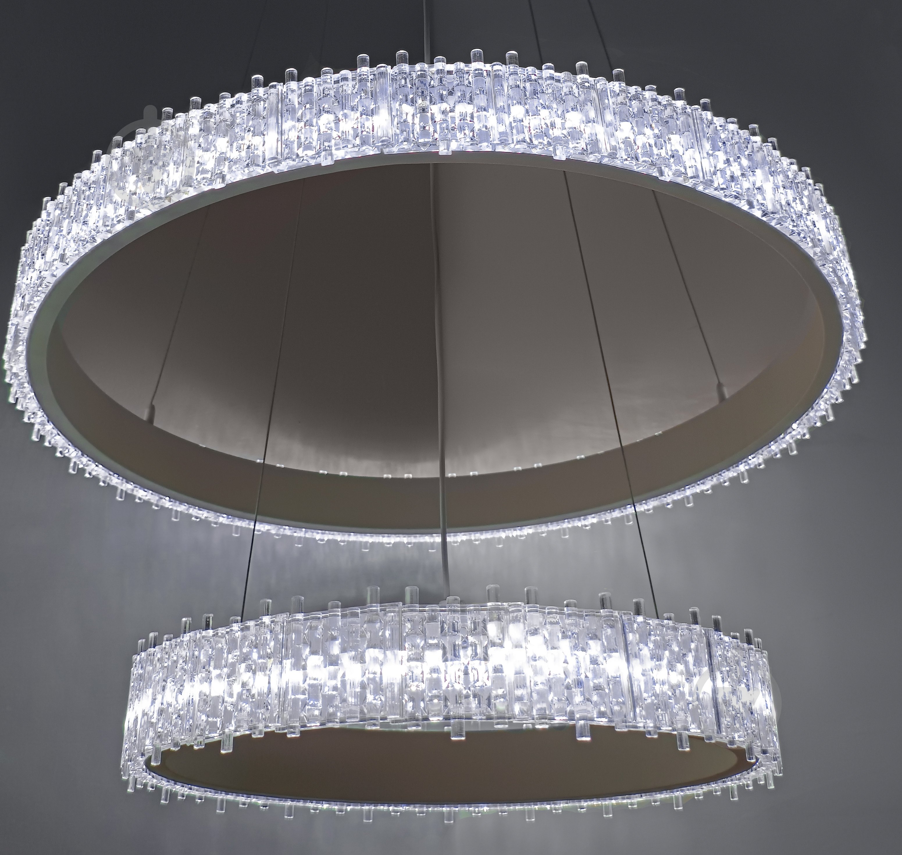 ВИТРИНА! Люстра подвесная Sensio Coma 73 Вт LED-модуль белый ALG-3258/6+4W - фото 3