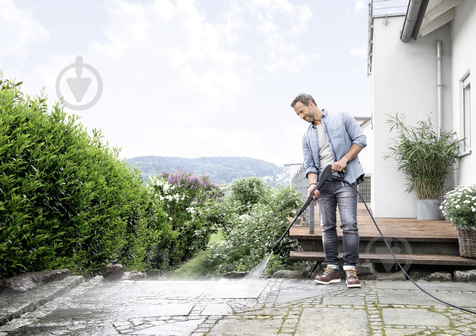 Комплект Karcher міні-мийка K4 Compact + пилосос WD 9.610-818.0 - фото 8