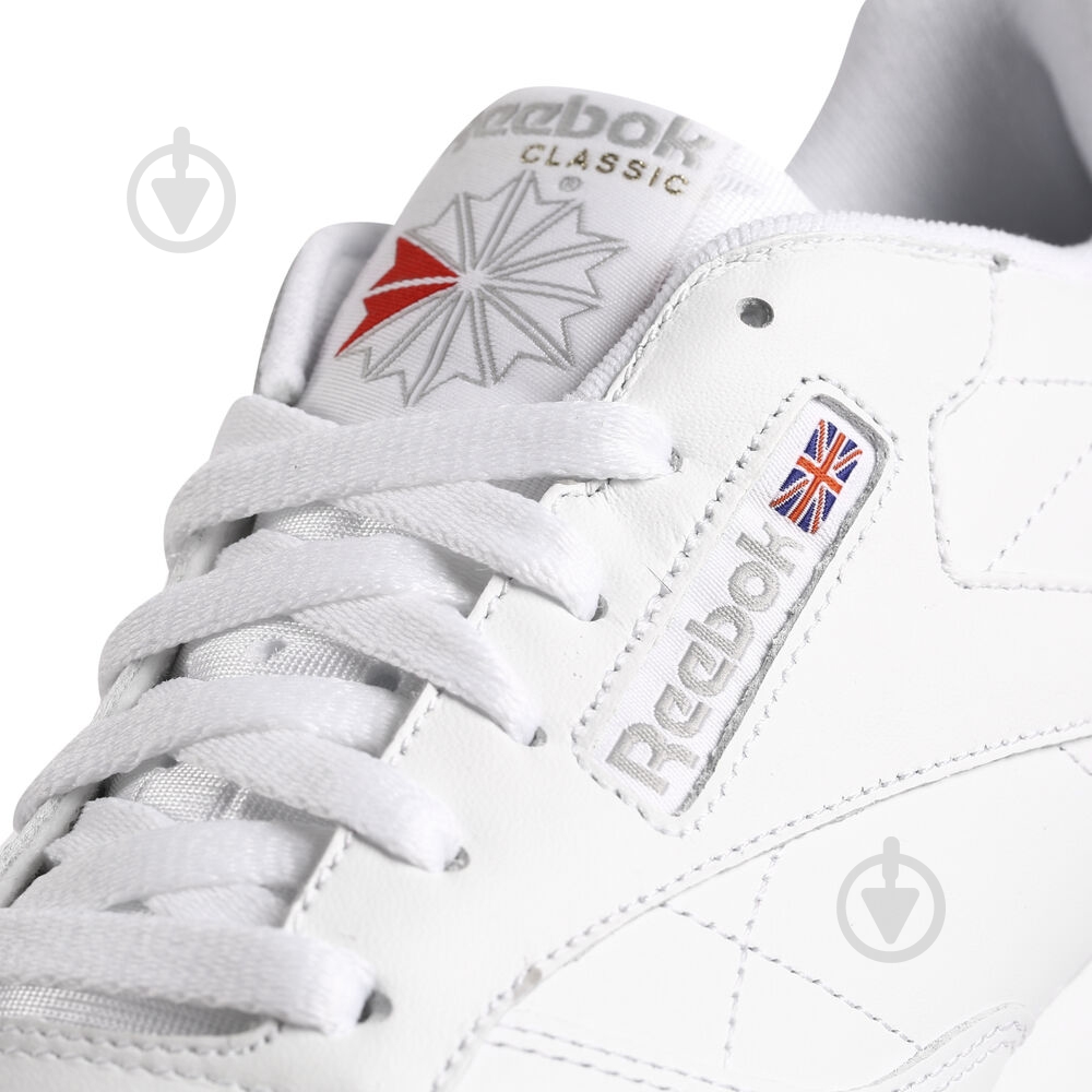 Кроссовки женские демисезонные Reebok CL LTHR 2232 р.40 белые - фото 8 Кроссовки женские демисезонные Reebok CL LTHR 2232 р.40 белые - фото 8