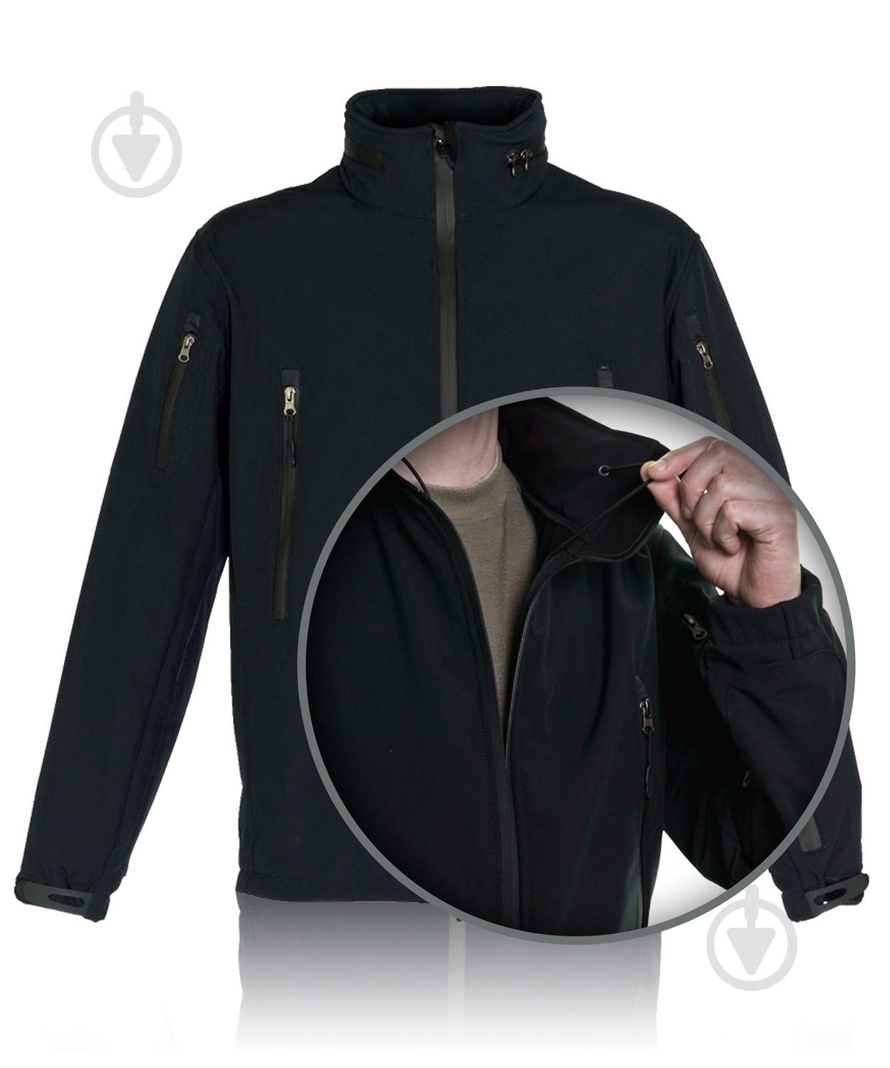 Куртка мужская демисезонная TORNADO Софтшел 42174-60-3 р.XXL темно-синяя - фото 5 Куртка мужская демисезонная TORNADO Софтшел 42174-60-3 р.XXL темно-синяя - фото 5