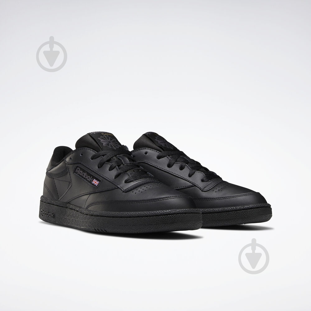 Кроссовки мужские демисезонные Reebok CLUB C 85 AR0454 р.45,5 черные - фото 3