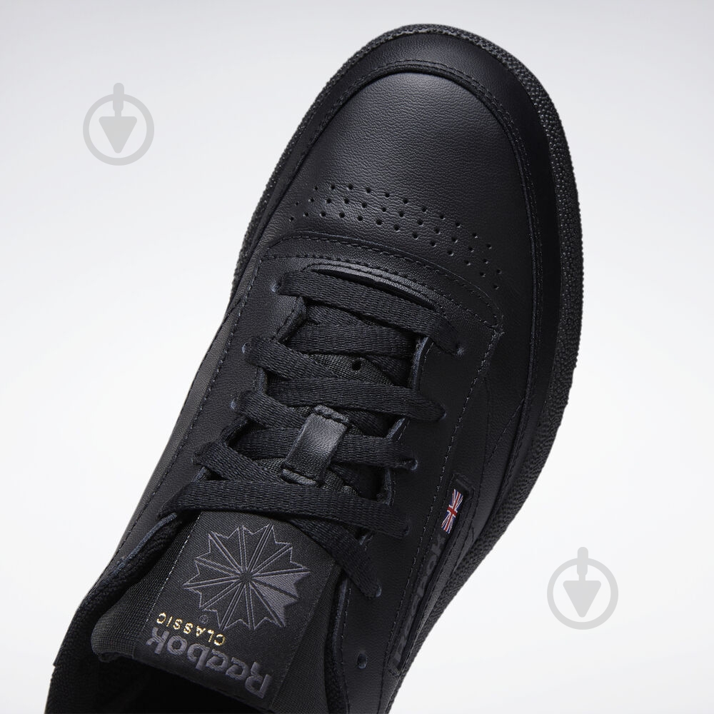 Кроссовки мужские демисезонные Reebok CLUB C 85 AR0454 р.45,5 черные - фото 9