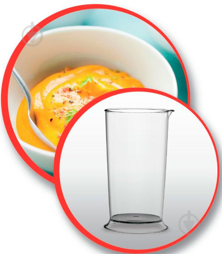 Блендер погружной Moulinex QUICKCHEF DD653832 нержавеющая сталь с черным - фото 11