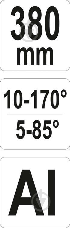 Угольник YATO YT-70853 - фото 5