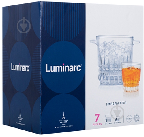 Набор для напитков Luminarc Imperator 7 предметов P6008 - фото 5