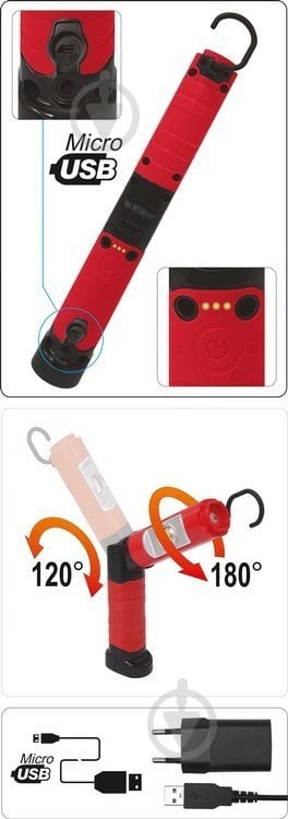 Фонарь-лампа YATO YT-08562 - фото 10 Фонарь-лампа YATO YT-08562 - фото 10