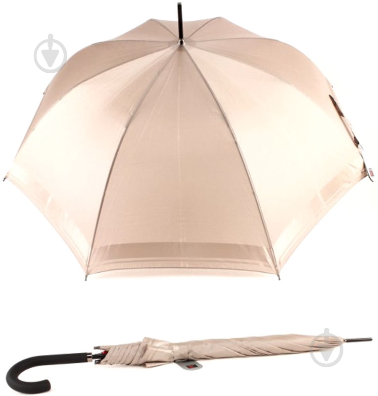 Зонт Knirps 934 Stick Long Jacquard Border Camel - фото 1