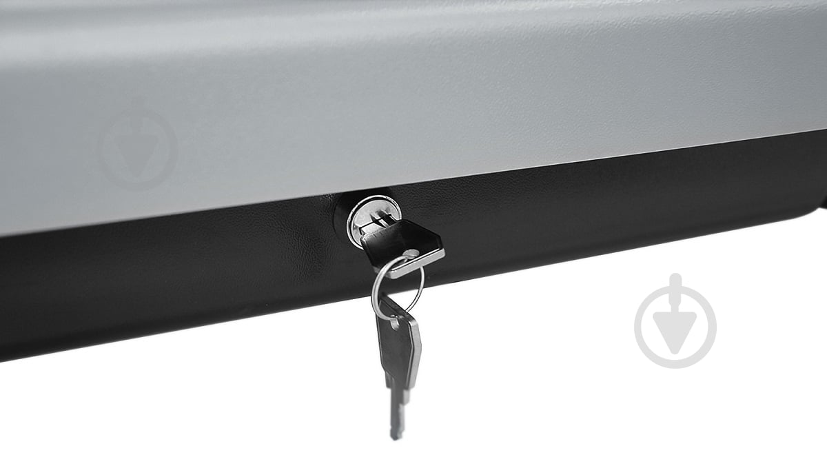 Аэродинамический бокс MENABO MARATHON Silver Matt 460 л - фото 2