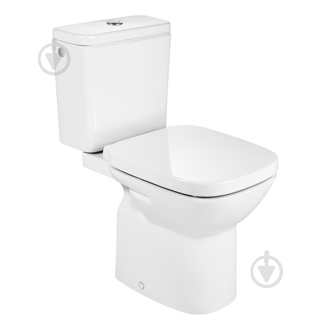 Унитаз-компакт ROCA Debba A34S998000 с сиденьем soft-close - фото 1