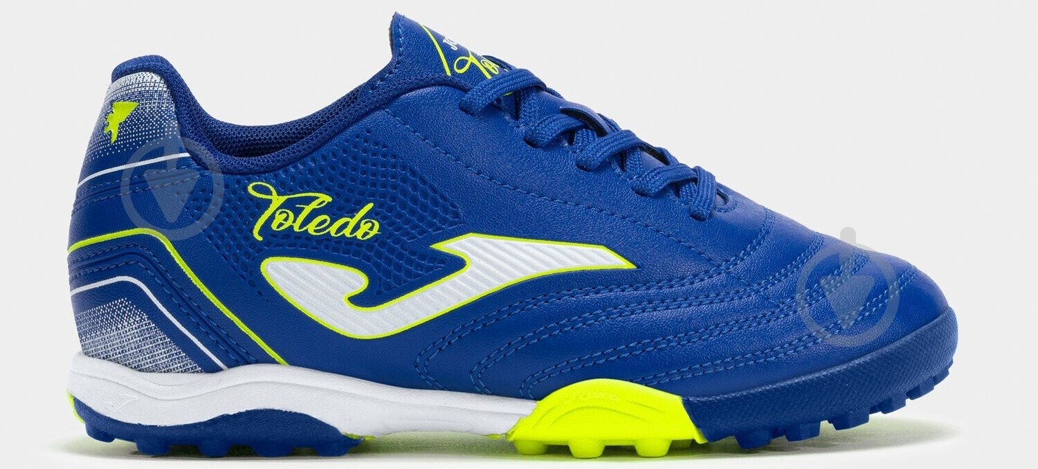 Сороконожки Joma Toledo 25 Jr TF TOJW2504TF р.34 голубой - фото 1 Сороконожки Joma Toledo 25 Jr TF TOJW2504TF р.34 голубой - фото 1